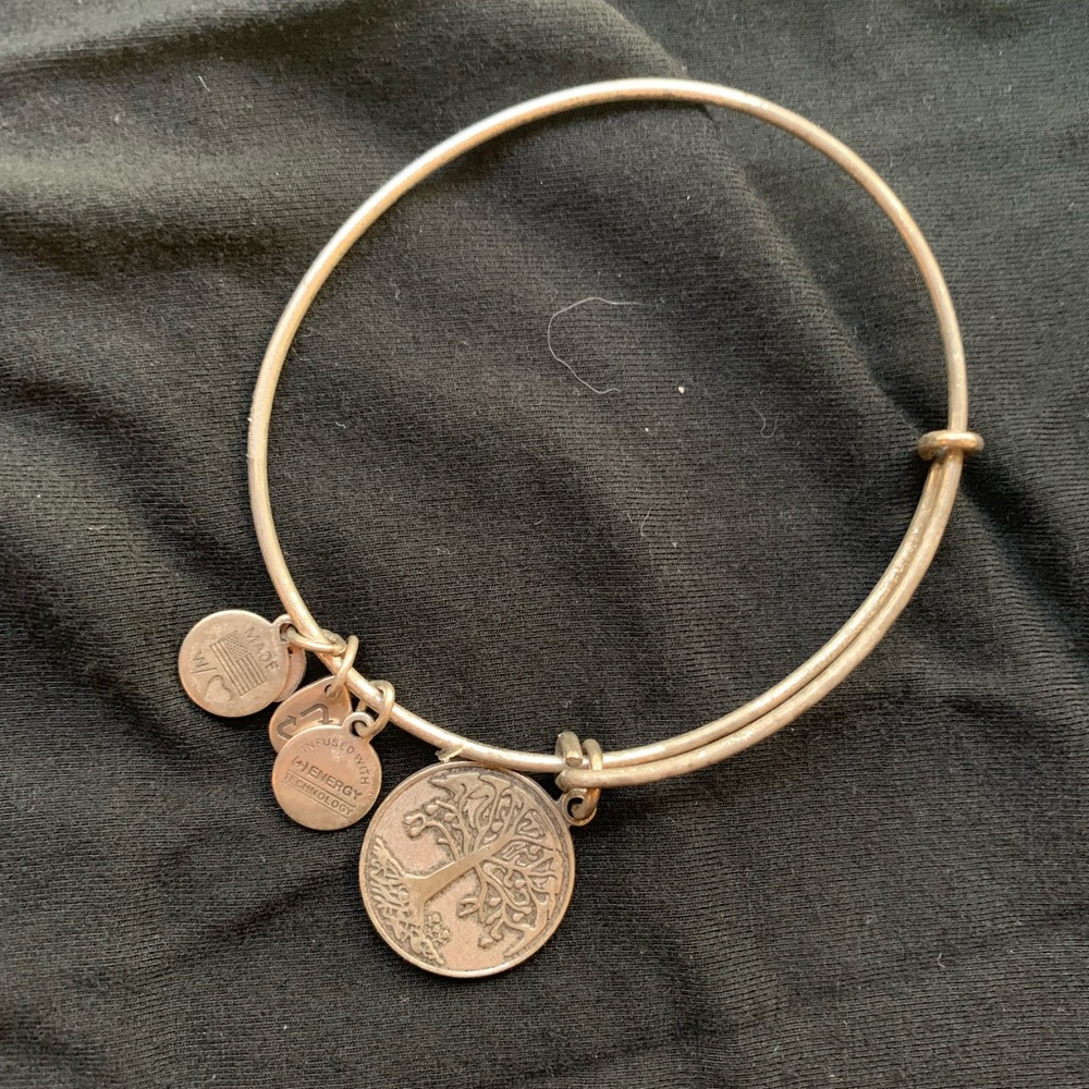 Alex and Ani Tree of Life Silver Bracelet